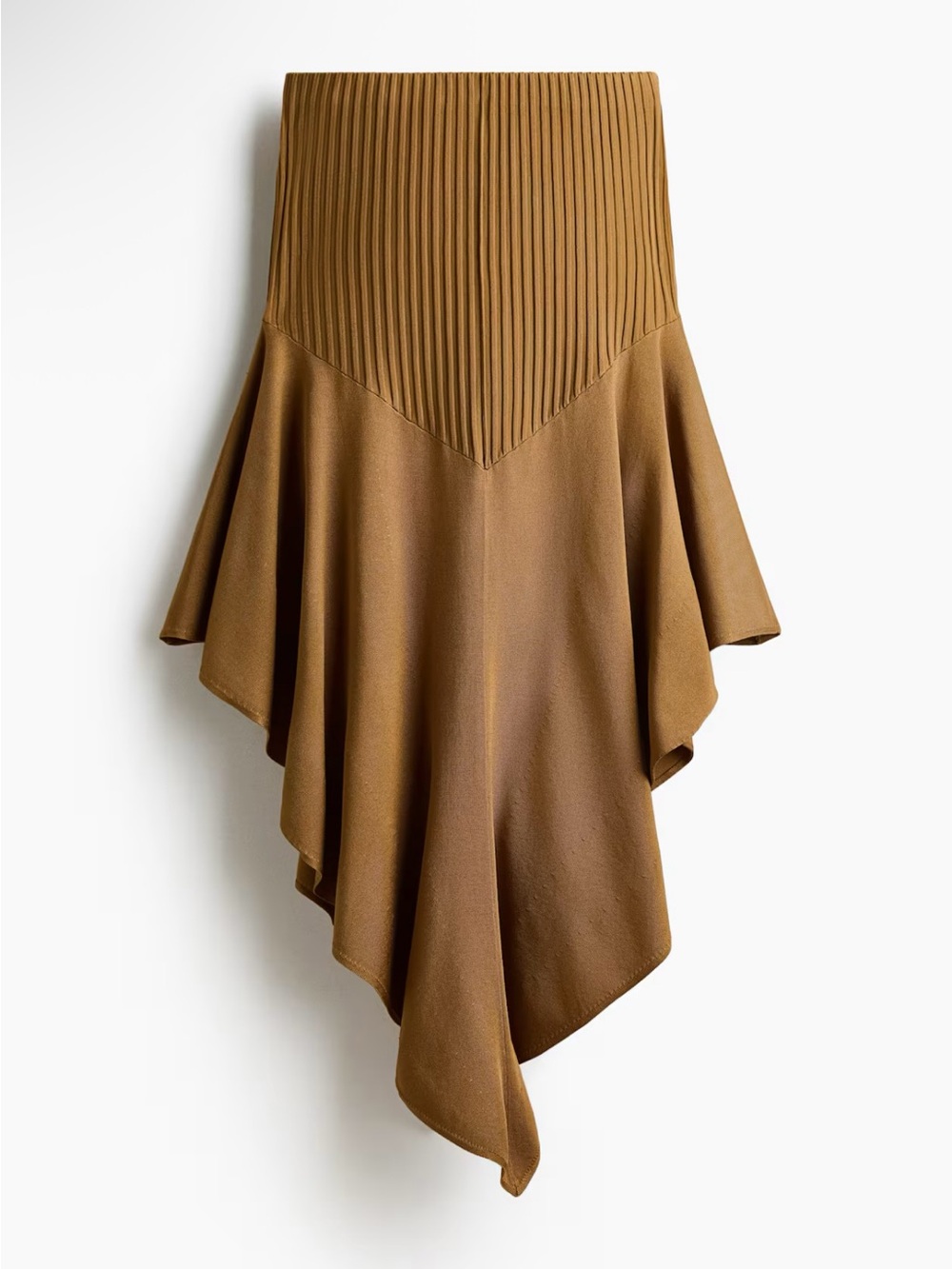 H&M EDITION SUMMER 2026 COLLECTION
NWT DARK BEIGE KNIT ASYMMETRIC SKIRT - Picture 2 of 8